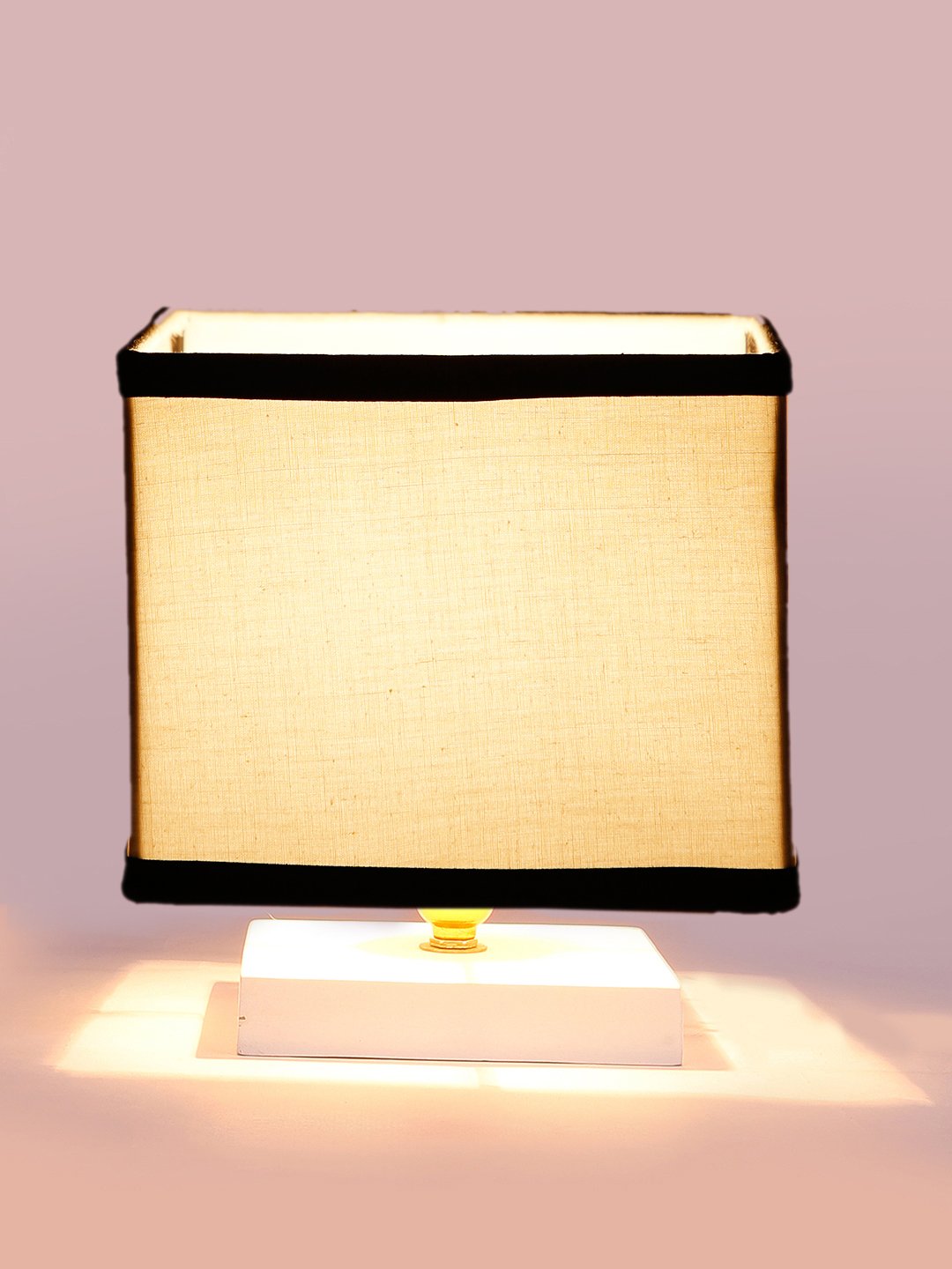 Ambika Home Regal White Cotton Lamp Shade | Premium Vista Collection for Table Lamp, Floor Lamp, Hotel, Caf? & Home D?cor - Image 6