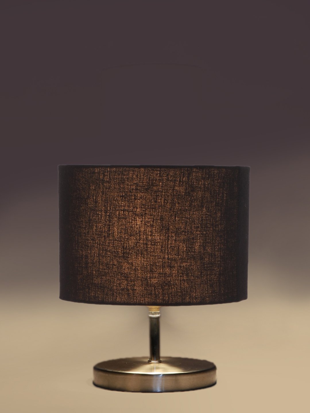 Ambika Home Black cotton table lamp with Steel Base -58 - Image 6