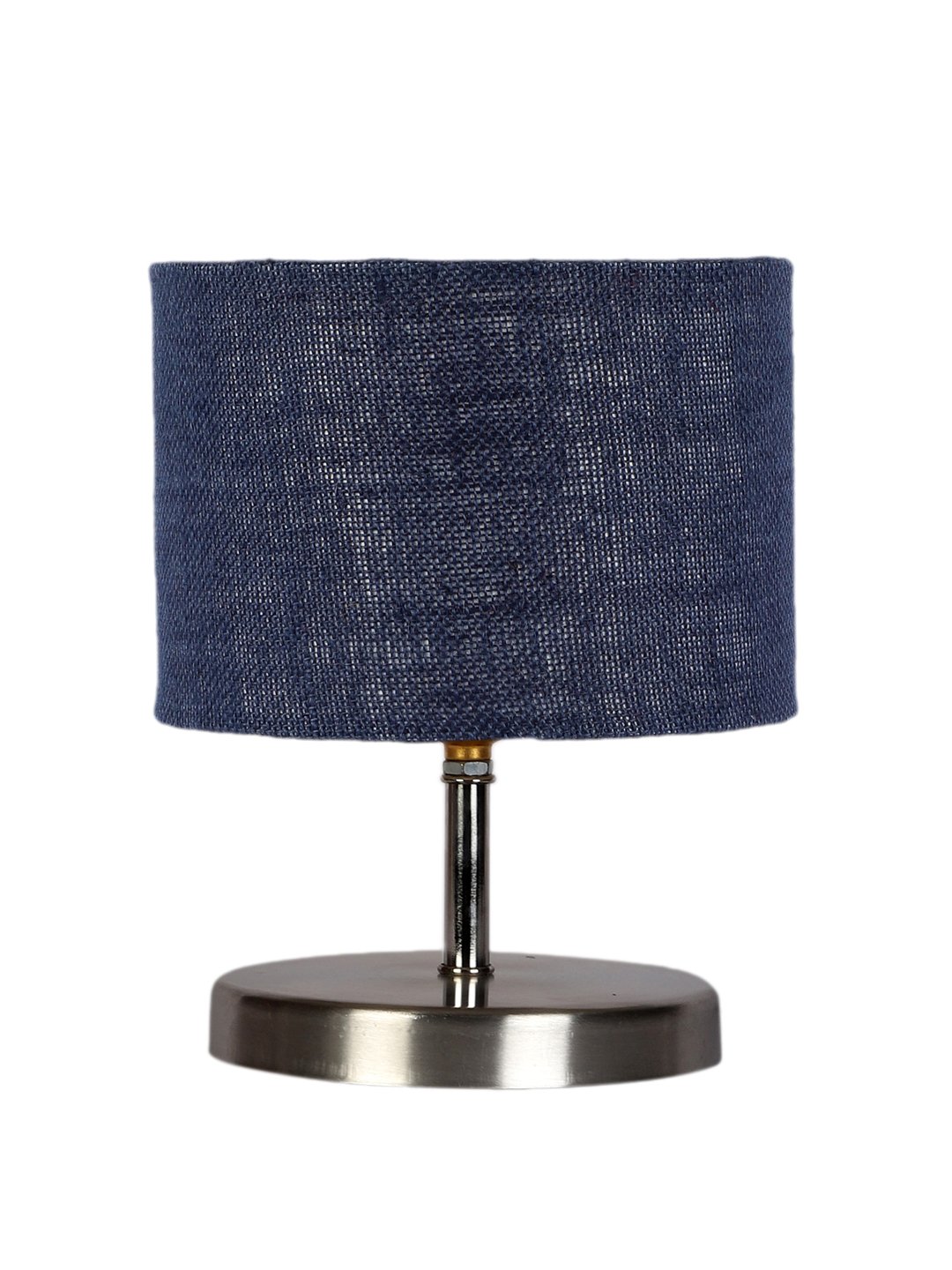 Ambika Home Blue Jute table lamp with Steel Base -68 - Image 6