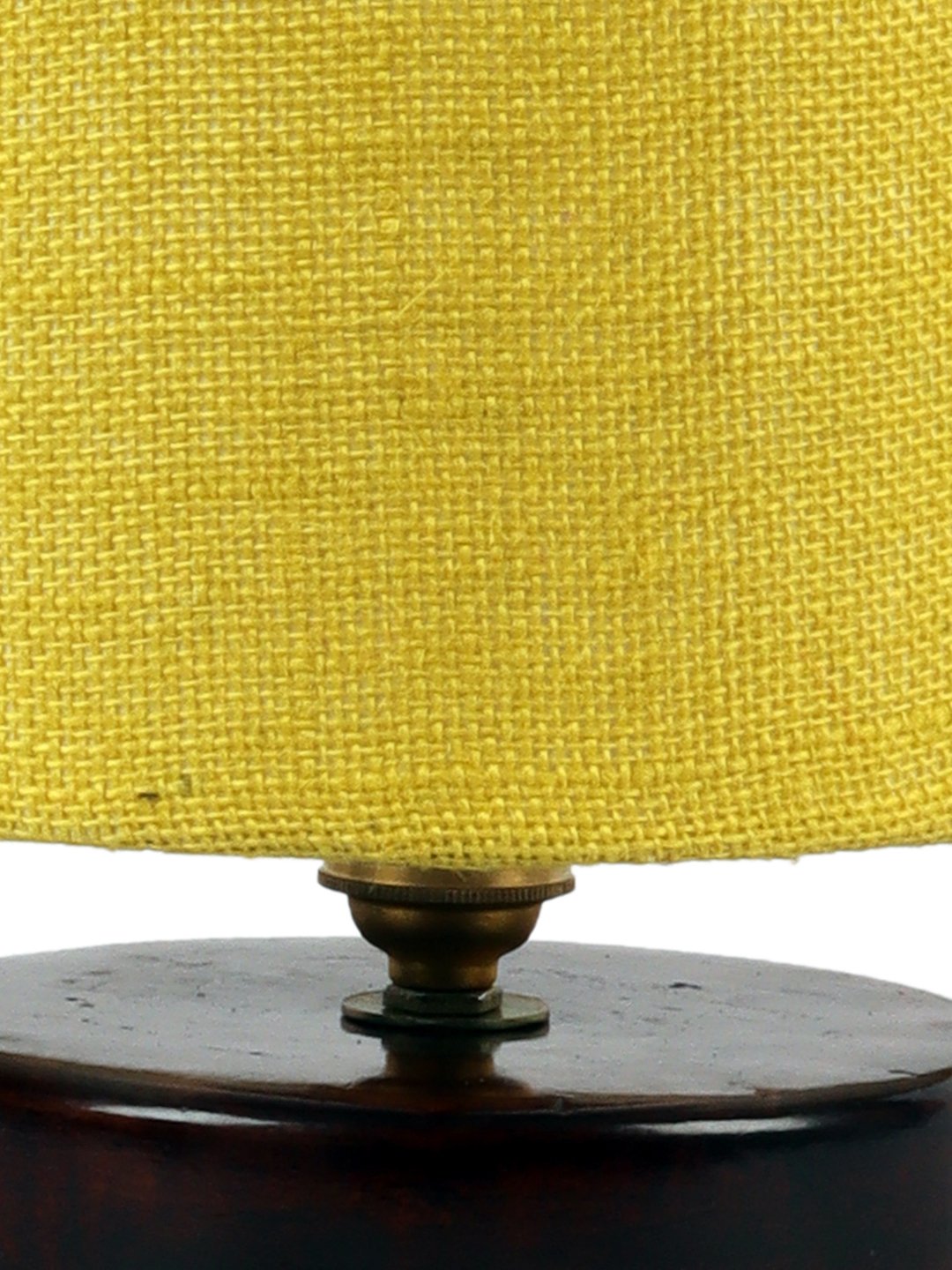 Ambika Home Verona Collection Beige Gola Table Lamp with Wooden Base | Premium Decorative Bedside Lamp for Bedroom, Living Room, Hall, Hotel, Café, Restaurant & Office | E27 Compatible - Image 7