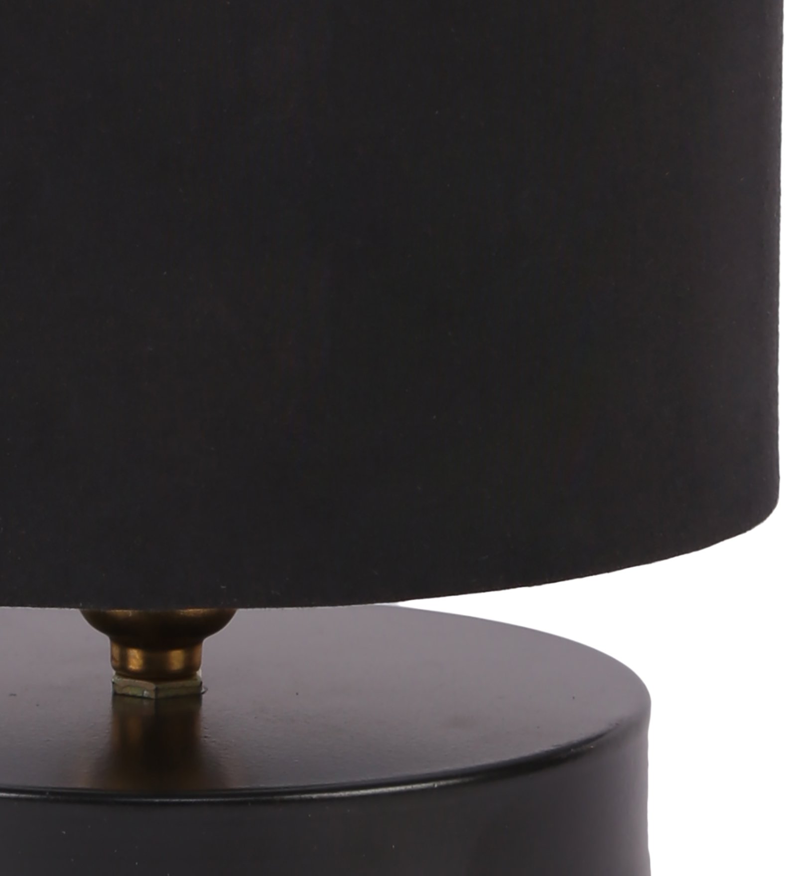 Ambika Home Bohemia Collection Black Gola Table Lamp with Wooden Base | Premium Decorative Bedside Lamp for Bedroom, Living Room, Hall, Hotel, Café, Restaurant & Office | E27 Compatible - Image 7