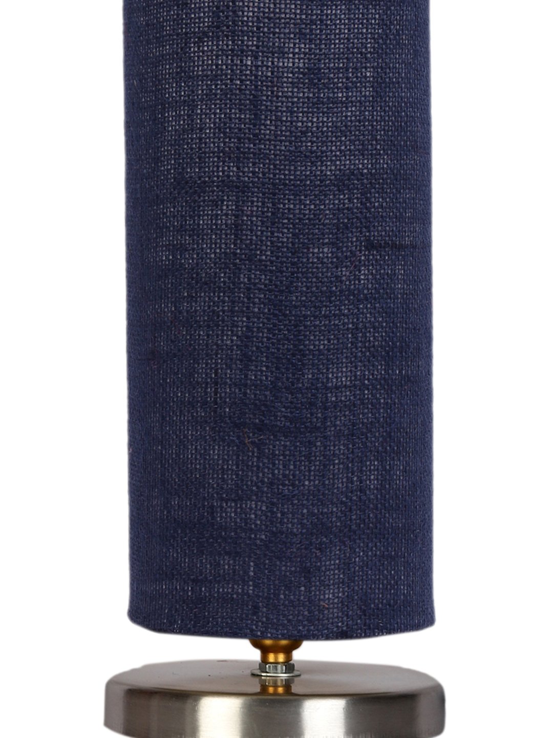 Ambika Home Blue Jute table lamp with Steel Base -12 - Image 8