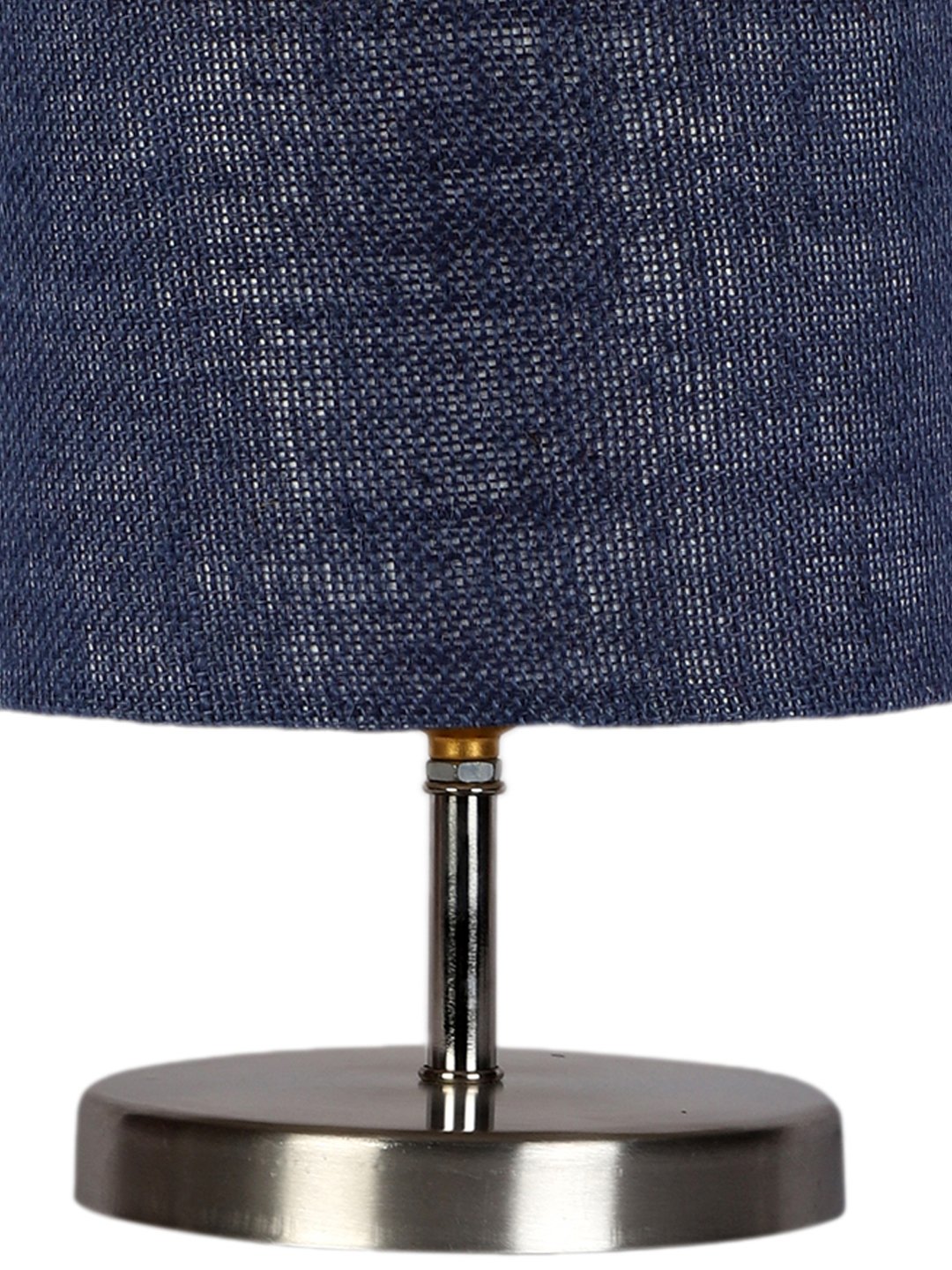 Ambika Home Blue Jute table lamp with Steel Base -68 - Image 8