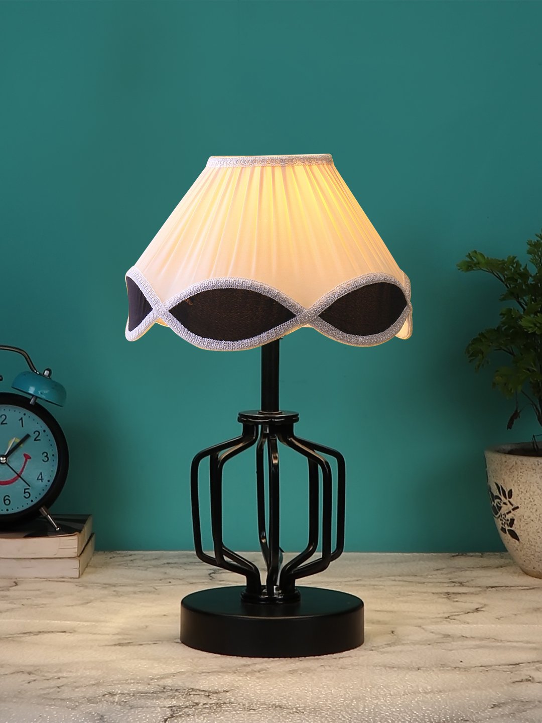 Ambika Home Elara Collection Multi Eye Table Lamp | Premium Decorative Bedside Lamp for Bedroom, Living Room, Hall, Hotel, Café, Restaurant, Office & Study Room | E27 Compatible - Image 2