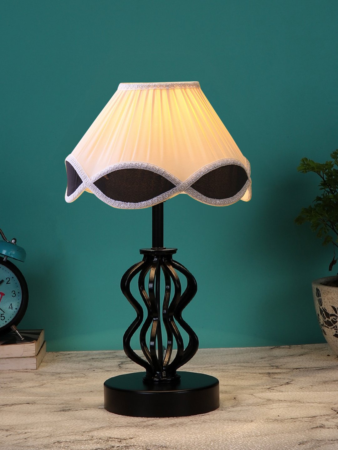 Ambika Home Lumina Collection Multi Eye Table Lamp | Premium Decorative Bedside Lamp for Bedroom, Living Room, Hall, Hotel, Café, Restaurant, Office & Study Room | E27 Compatible - Image 2
