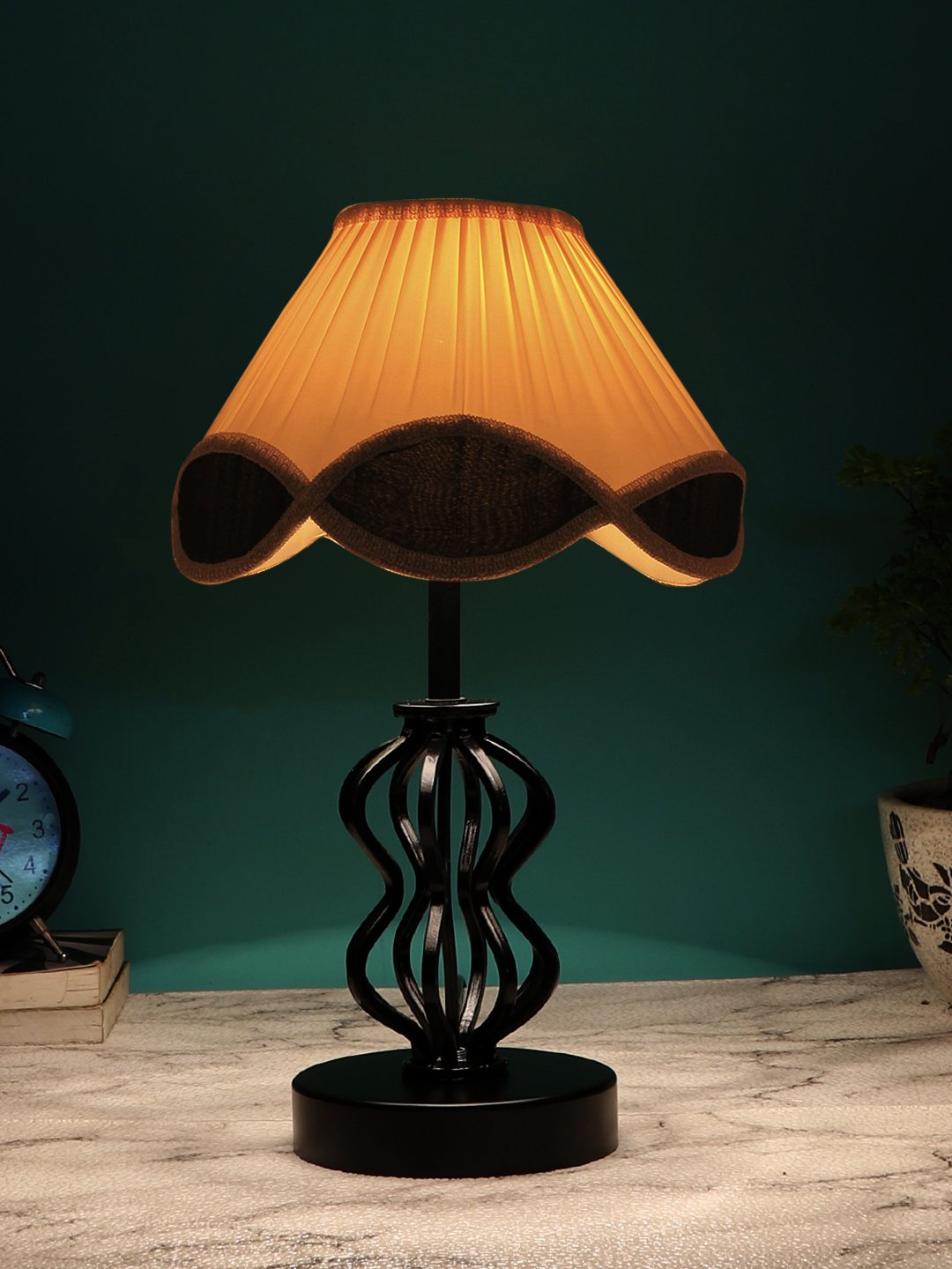 Ambika Home Lumina Collection Multi Eye Table Lamp | Premium Decorative Bedside Lamp for Bedroom, Living Room, Hall, Hotel, Café, Restaurant, Office & Study Room | E27 Compatible - Image 3