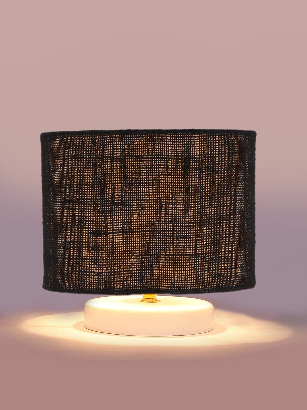 Ambika Home Opulent Black Jute Lamp Shade | Premium Essence Collection for Table Lamp, Floor Lamp, Hotel, Caf? & Home D?cor - Image 6