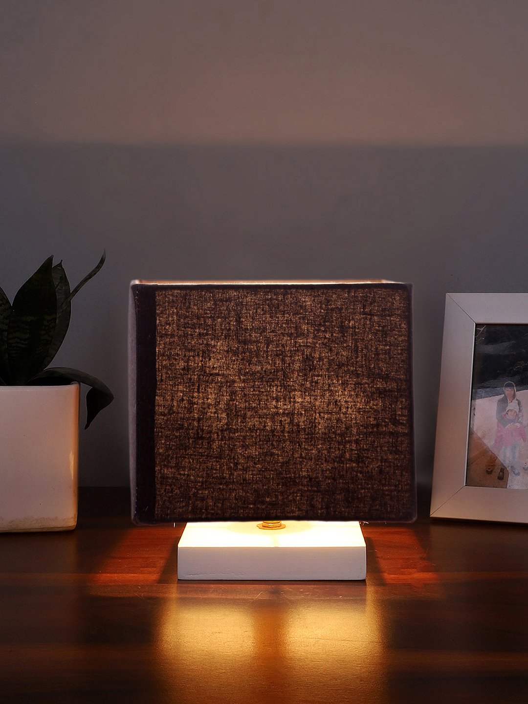 Ambika Home Elite Black Cotton Lamp Shade | Premium Living Collection for Table Lamp, Floor Lamp, Hotel, Caf? & Home D?cor - Image 7