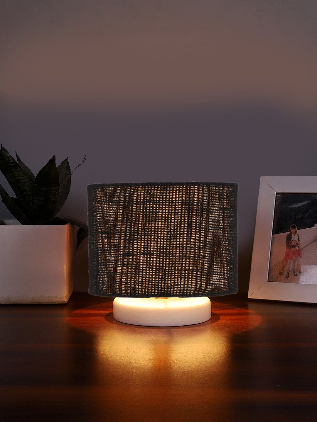 Ambika Home Opulent Black Jute Lamp Shade | Premium Essence Collection for Table Lamp, Floor Lamp, Hotel, Caf? & Home D?cor - Image 7
