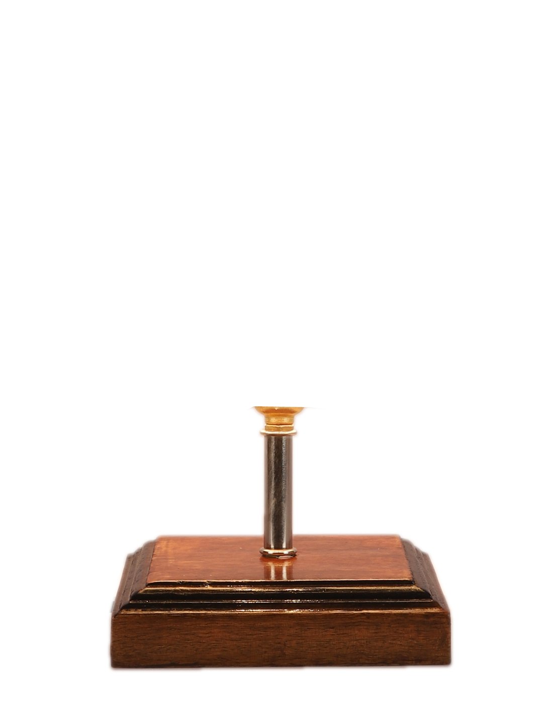Ambika Home Black Metal Shade Wooden Table Lamp | Modern Bedside Lamp for Bedroom, Living Room, Hotel, Café & Home Décor - Image 6