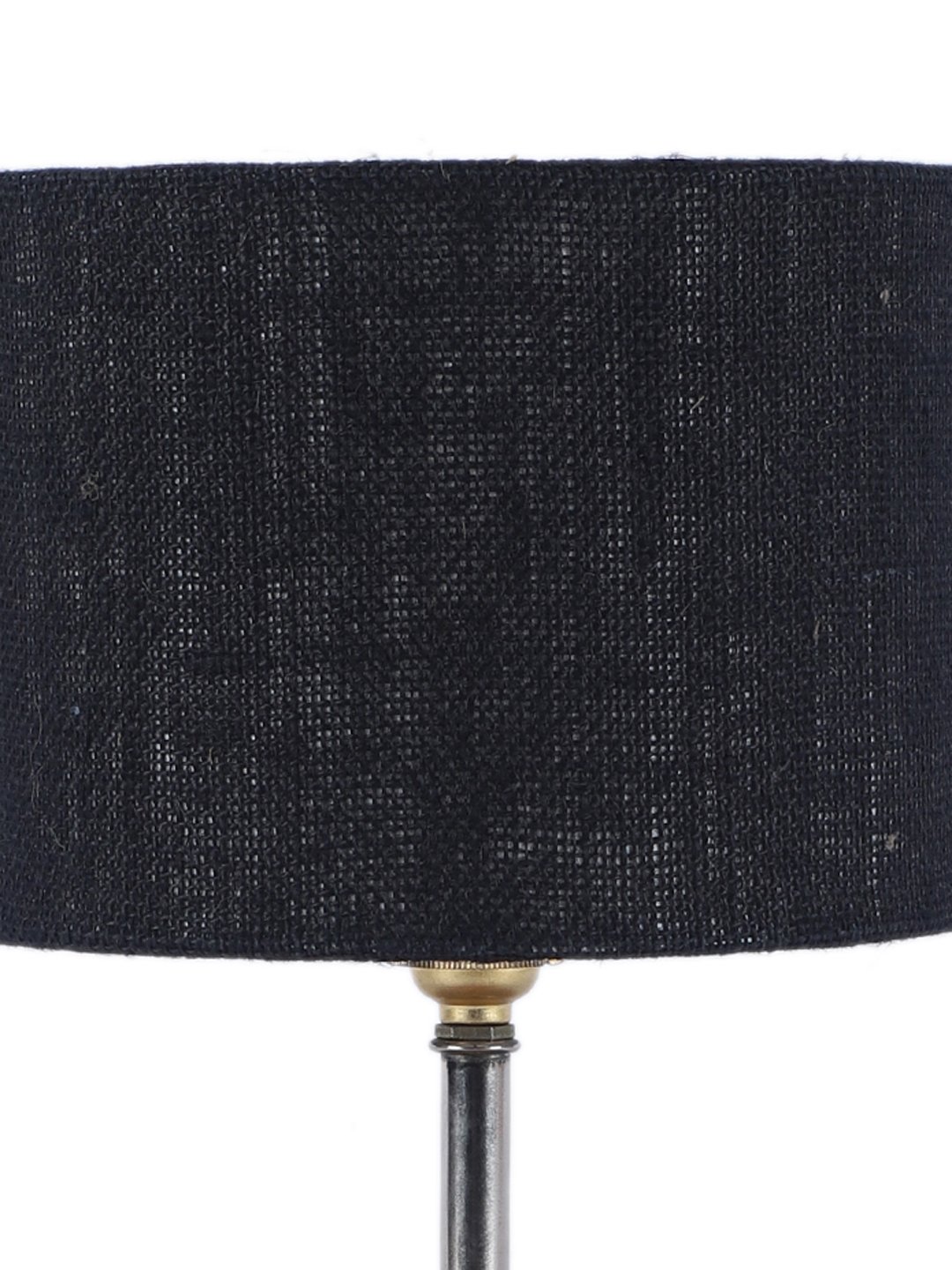 Ambika Home Black Jute Table Lamp with Natural Wood Base | Designer Bedside Lamp for Living Room, Bedroom, Hotel, Café & Restaurant - Image 8