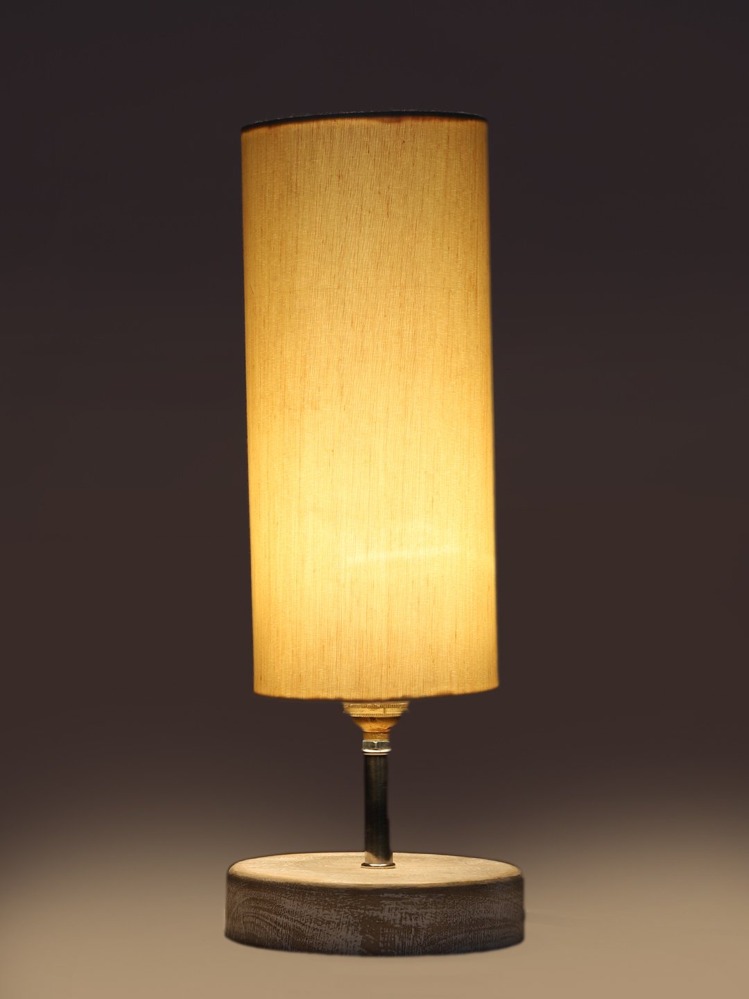 Ambika Home off-white Wood White Brushed Decorative Table Lamp | Premium Handmade Home Decor | Bedroom Living Room Bedside Hotel Café | WK04 - Image 7