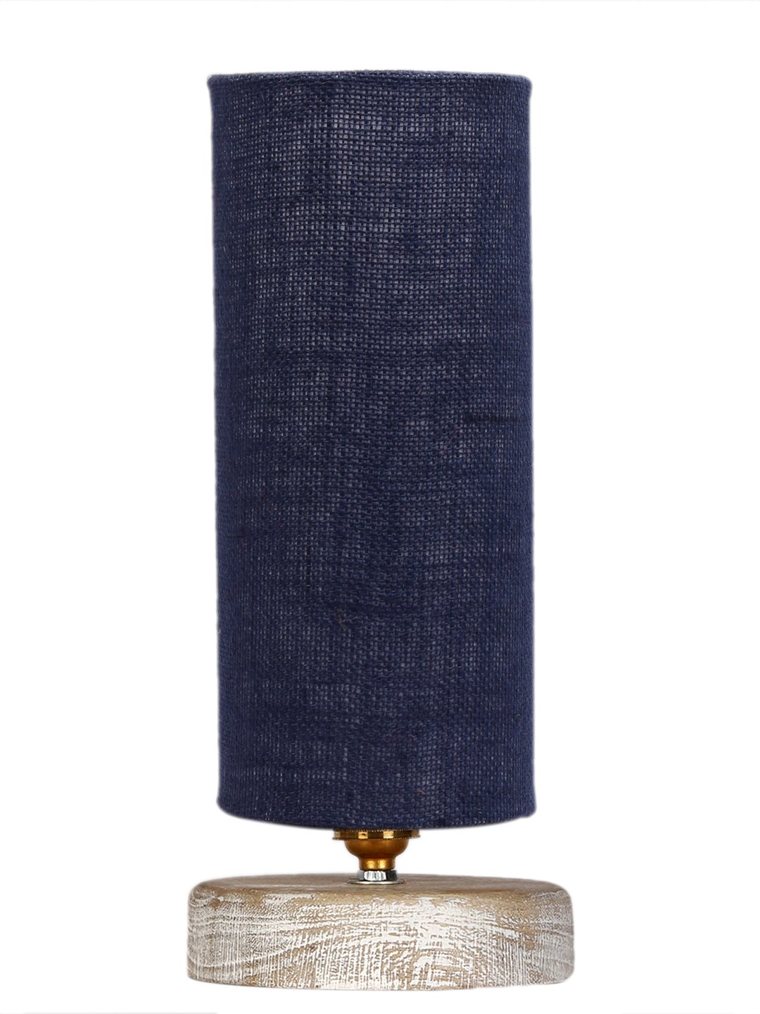 Ambika Home Blue Wood White Brushed Decorative Table Lamp | Premium Handmade Home Decor | Bedroom Living Room Bedside Hotel Café | WK53 - Image 8